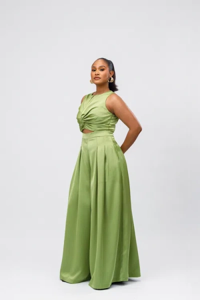 Forever Amelia Knot Wide Leg Jumpsuit