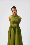 Forever Amelia Remi Maxi Dress In Green