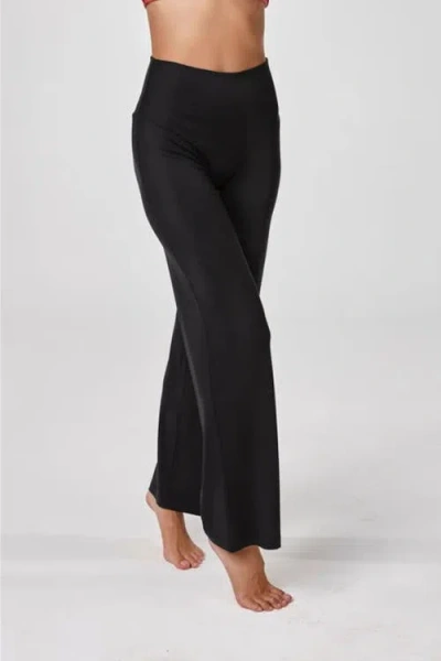 Forever & Always Alara Modal Corset Waist Pants In Black