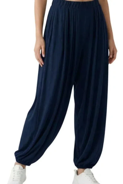 Forever & Always Seralya Lightweight Modal Lounge Pants In Blue