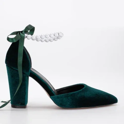 FOREVER & ALWAYS SHOES FOREVER & ALWAYS SHOES AGNES PEARL WEDDING HEELS