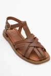 Forever & Always Shoes Andres Leather Sandal