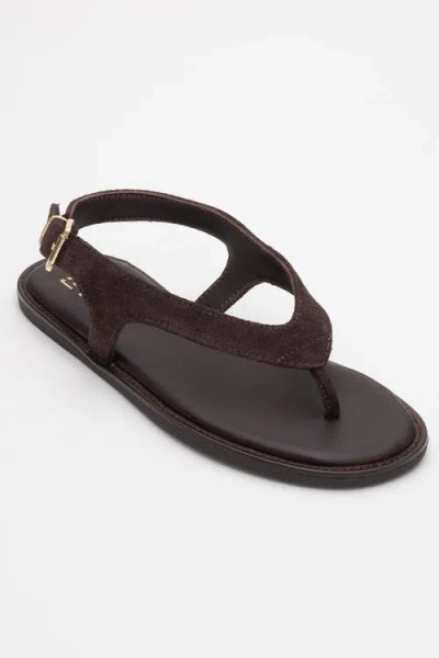 Forever & Always Shoes Belinda Leather Thong Sandals