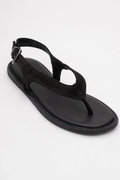 Forever & Always Shoes Belinda Leather Thong Sandals