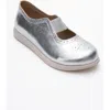 Forever & Always Shoes Chelle Elastic Leather Flat