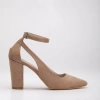 Forever & Always Shoes Women's Neutrals Colette - Beige Suede Bridal Shoes