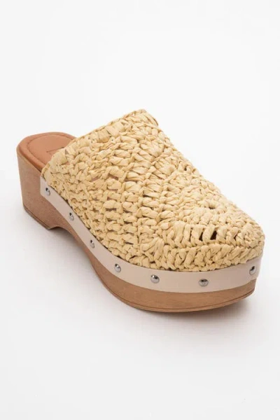Forever & Always Shoes Cooper Braided Wedge Sandal