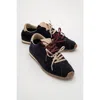 Forever & Always Shoes Crea Leather Sneakers In Dark Blue Leather