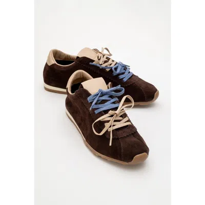FOREVER & ALWAYS SHOES FOREVER & ALWAYS SHOES CREA LEATHER SNEAKERS