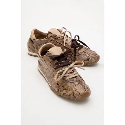 Forever & Always Shoes Crea Leather Sneakers In Multi