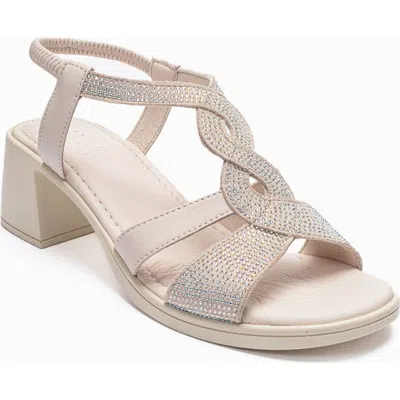 Forever & Always Shoes Dolen Leather Chunky Sandal In Multi