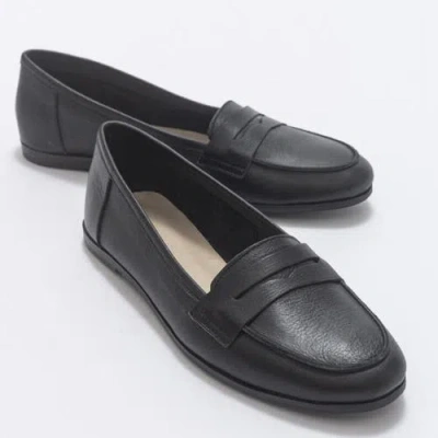Forever & Always Shoes Women's Dorothy - Black Leather Loafers