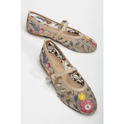 Forever & Always Shoes Fauna Mesh Mary Jane Flats