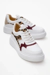 Forever & Always Shoes Ida Platform Fashion Sneakers In White
