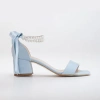 Forever & Always Shoes Women's Illy - Baby Blue Sandals With Pearls