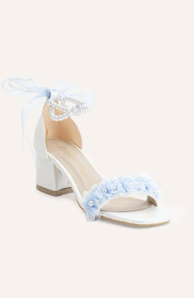 Forever & Always Shoes Jasmine Lace Bridal Low Heel Sandals