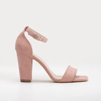 Forever & Always Shoes Jess High Heel Sandals In Pink