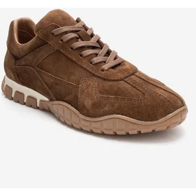 Forever & Always Shoes Lars Leather Sneaker In Brown