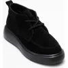 Forever & Always Shoes Lilya Leather Chukka Boot In Black