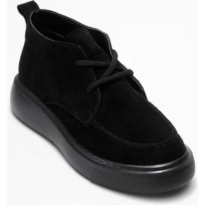 Forever & Always Shoes Lilya Leather Chukka Boot In Black
