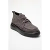 Forever & Always Shoes Lilya Leather Chukka Boot In Brown