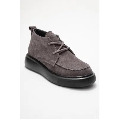 Forever & Always Shoes Lilya Leather Chukka Boot In Brown