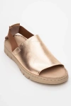 Forever & Always Shoes Londoi Elastic Strap Leather Sandal
