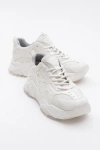 Forever & Always Shoes Loretta Platform Sneakers In White