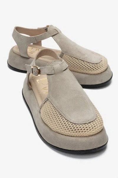 Forever & Always Shoes Lurelia Leather Platform Sandal In Multi