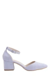 Forever & Always Shoes Marcelle Low Block Heel Pumps