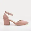 Forever & Always Shoes Marcelle Low Block Heel Pumps