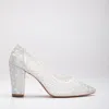 Forever & Always Shoes Women's White Margaret - Ivory Lace Stiletto In Ivory