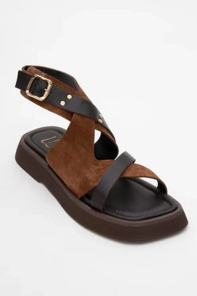 Forever & Always Shoes Minnea Suede Leather Sandal