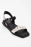 Forever & Always Shoes Mozes Leather Sandal In Brown
