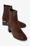 Forever & Always Shoes Neiva Leather Chelsea Boot In Brown