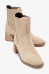 Forever & Always Shoes Neiva Leather Chelsea Boot In Brown