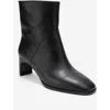 Forever & Always Shoes Nordy Leather Boot In Black