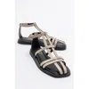 Forever & Always Shoes Odeil Leather Sandal