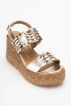 Forever & Always Shoes Olien Suede Leather Platform Espadrilles