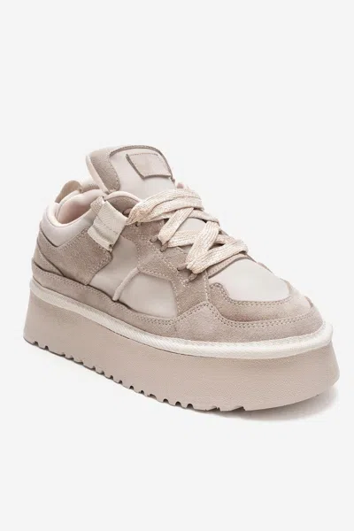 Forever & Always Shoes Riven Leather Platform Sneaker (women) In Multi