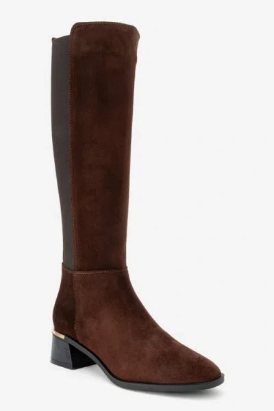 Forever & Always Shoes Rochos Leather Boot In Brown