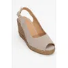 Forever & Always Shoes Ryan Leather Espadrilles