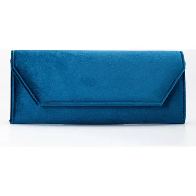 Forever & Always Shoes Scarlett Evening Purse In Blue