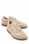Forever & Always Shoes Shiva Suede Leather Sneakers In Brown