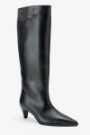 Forever & Always Shoes Siora Leather Knee High Boot In Multi