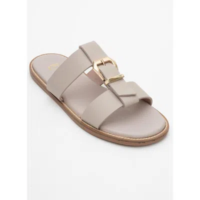 Forever & Always Shoes Sveta Leather Buckled Sandal