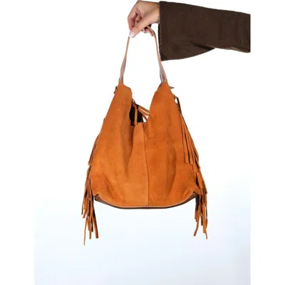 Forever & Always Shoes Vals Leather Shoulder Bag In Brown