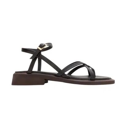 Forever & Always Shoes Women's Antas Brown Leather Sandals