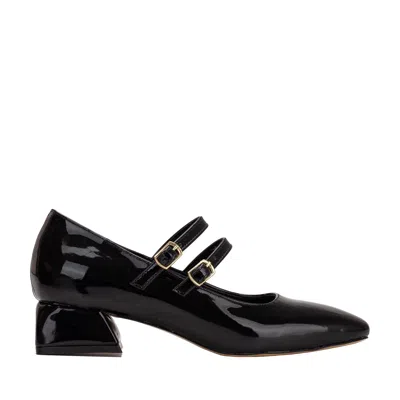 FOREVER & ALWAYS SHOES WOMEN'S LIZBETH - BLACK MARY JANE SHOES