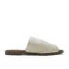 Forever & Always Shoes Women's Neutrals Clau - Beige Leather Sandal In Multi